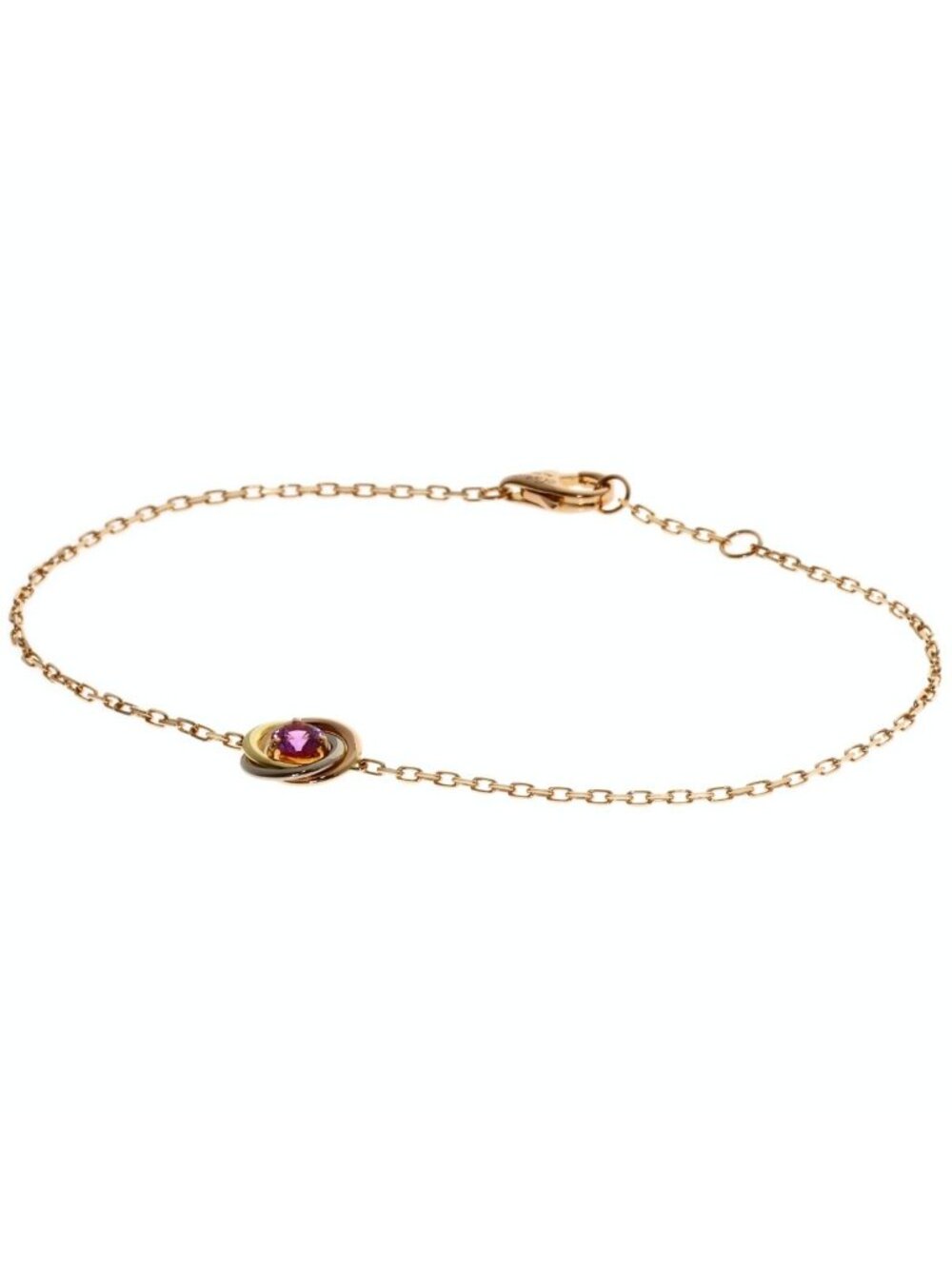 Cartier Trinity Pink Sapphire Bracelet
